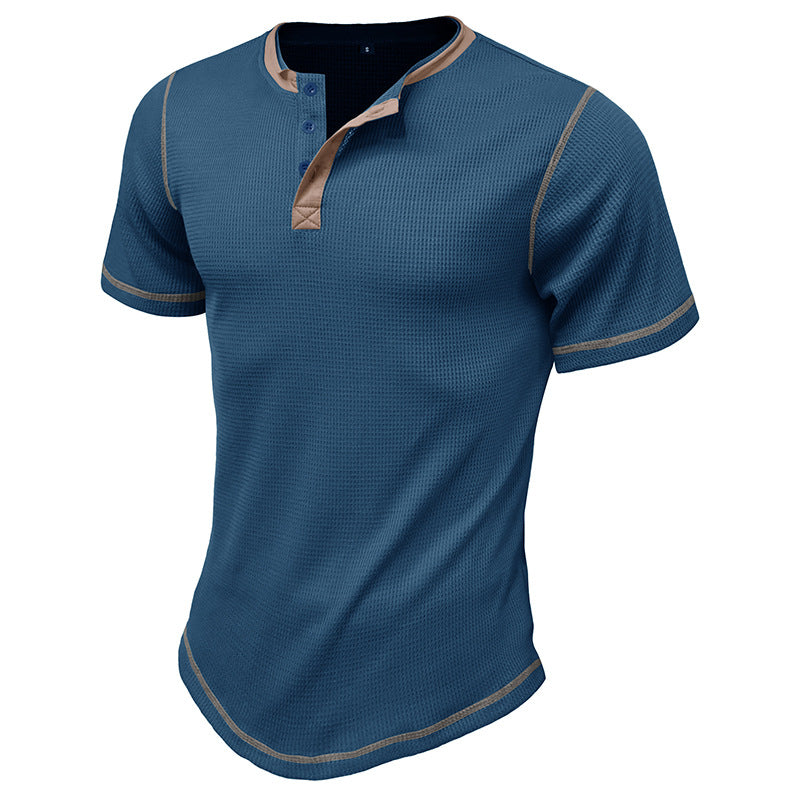 Men's Summer Short Sleeve Men's Retro T-shirt Tops