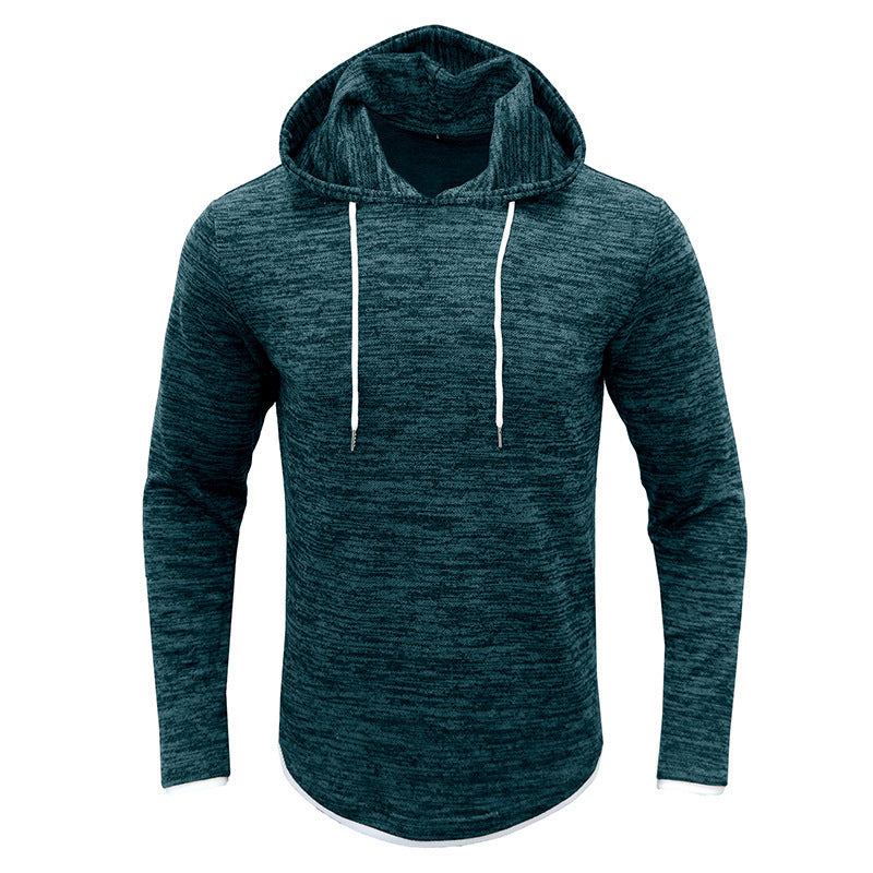 New long-sleeved hooded T-shirt tops men's sportswear men's T-shirts