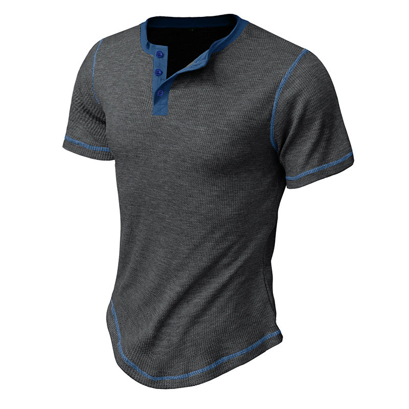 Men's Summer Short Sleeve Men's Retro T-shirt Tops