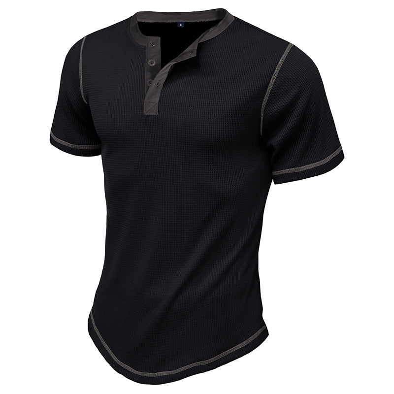 Men's Summer Short Sleeve Men's Retro T-shirt Tops