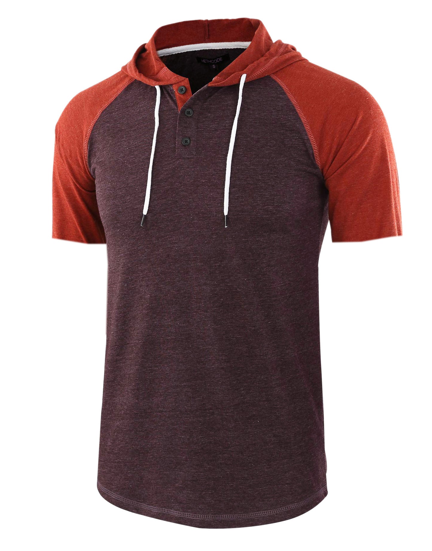 Men's T-shirt Men's T-shirt Men's short-sleeved hooded T-shirt