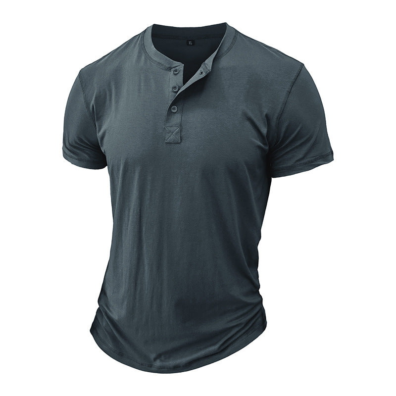 Summer men's short-sleeved round neck t-shirt men's men's T-shirt tops