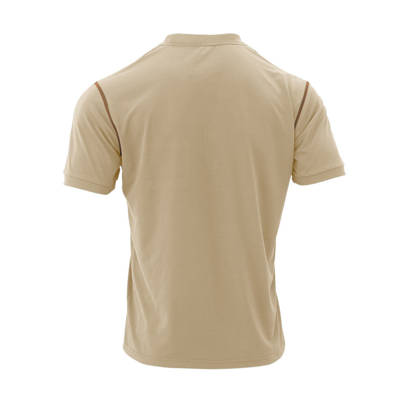 Summer men's short-sleeved round neck T-shirt