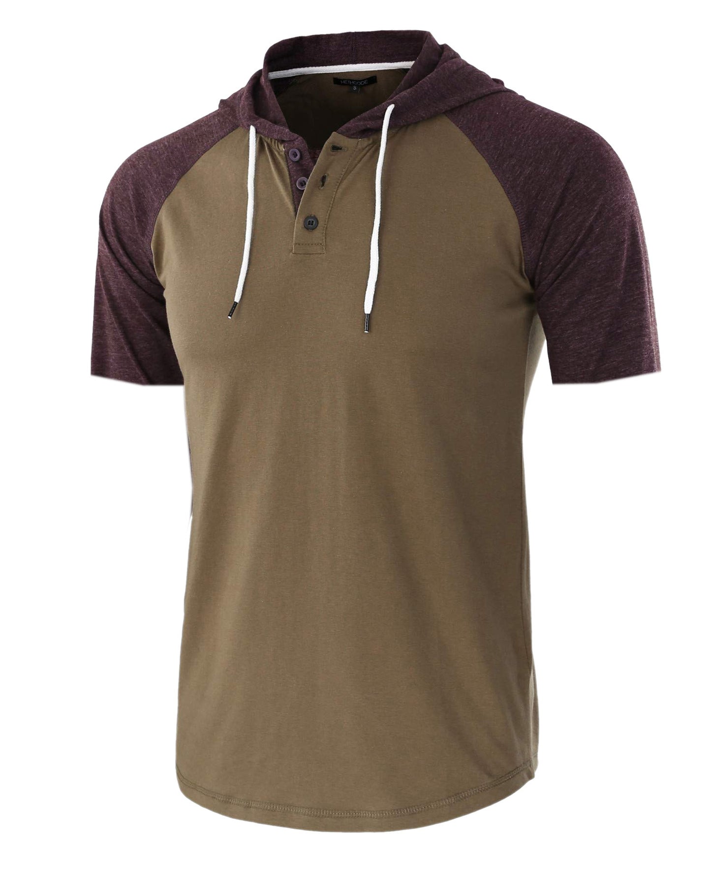 Men's T-shirt Men's T-shirt Men's short-sleeved hooded T-shirt