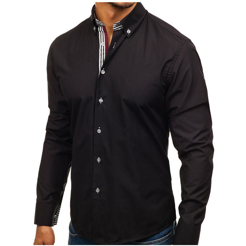 Men's shirts, casual men's long-sleeved shirts, popular men's suits, men's shirts