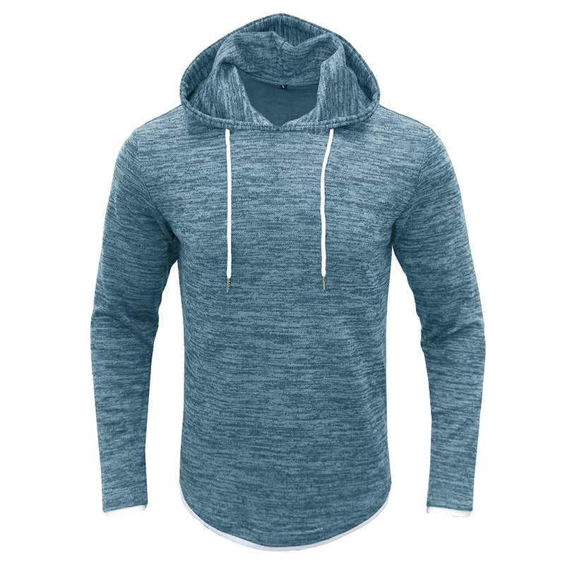 New long-sleeved hooded T-shirt tops men's sportswear men's T-shirts