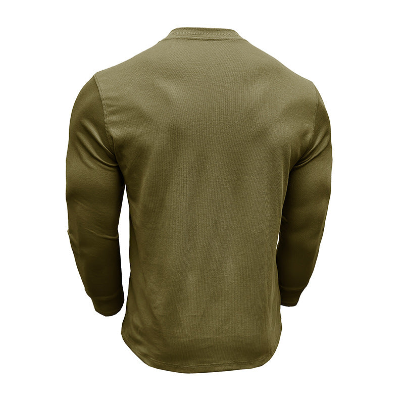 Men's long-sleeved T-shirt Men's autumn base shirt top