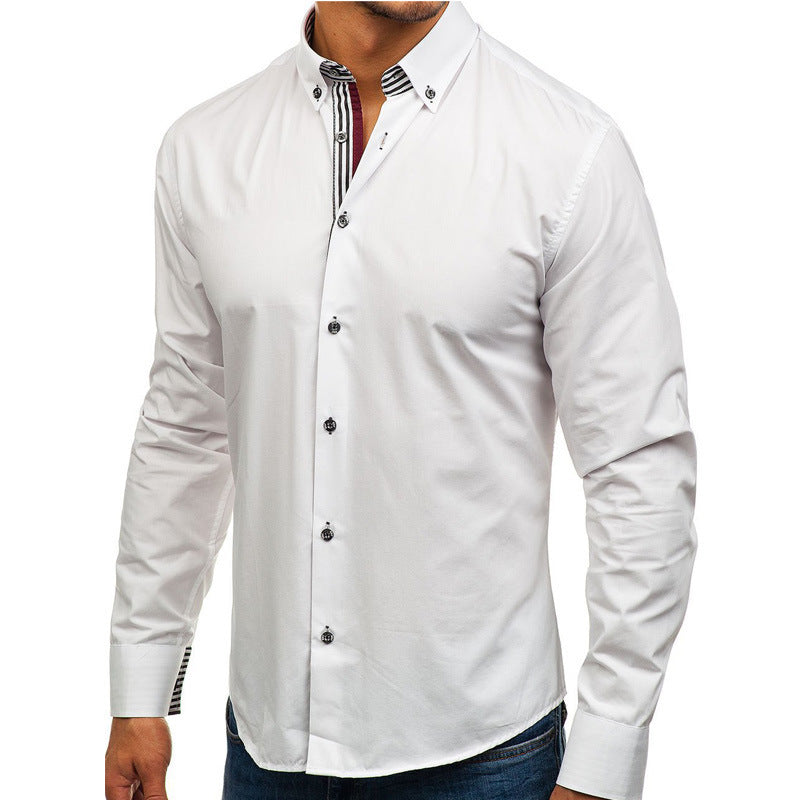 Men's shirts, casual men's long-sleeved shirts, popular men's suits, men's shirts