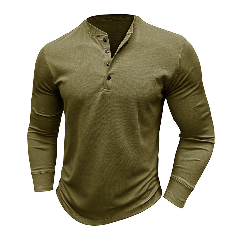 Men's long-sleeved T-shirt Men's autumn base shirt top