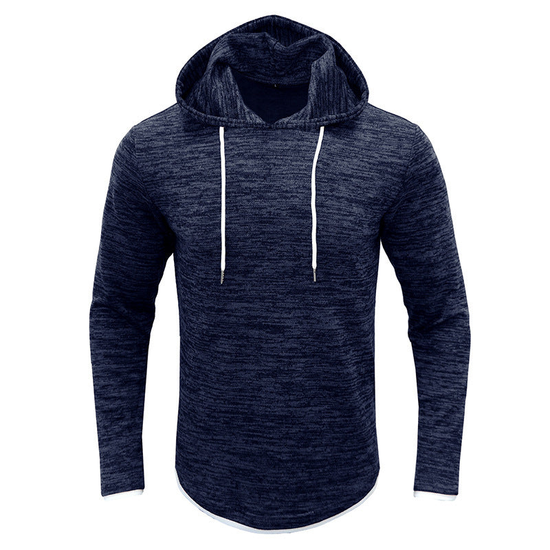 New long-sleeved hooded T-shirt tops men's sportswear men's T-shirts