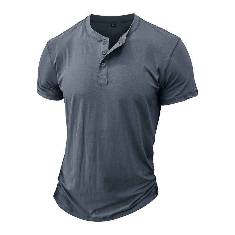 Summer men's short-sleeved round neck t-shirt men's men's T-shirt tops