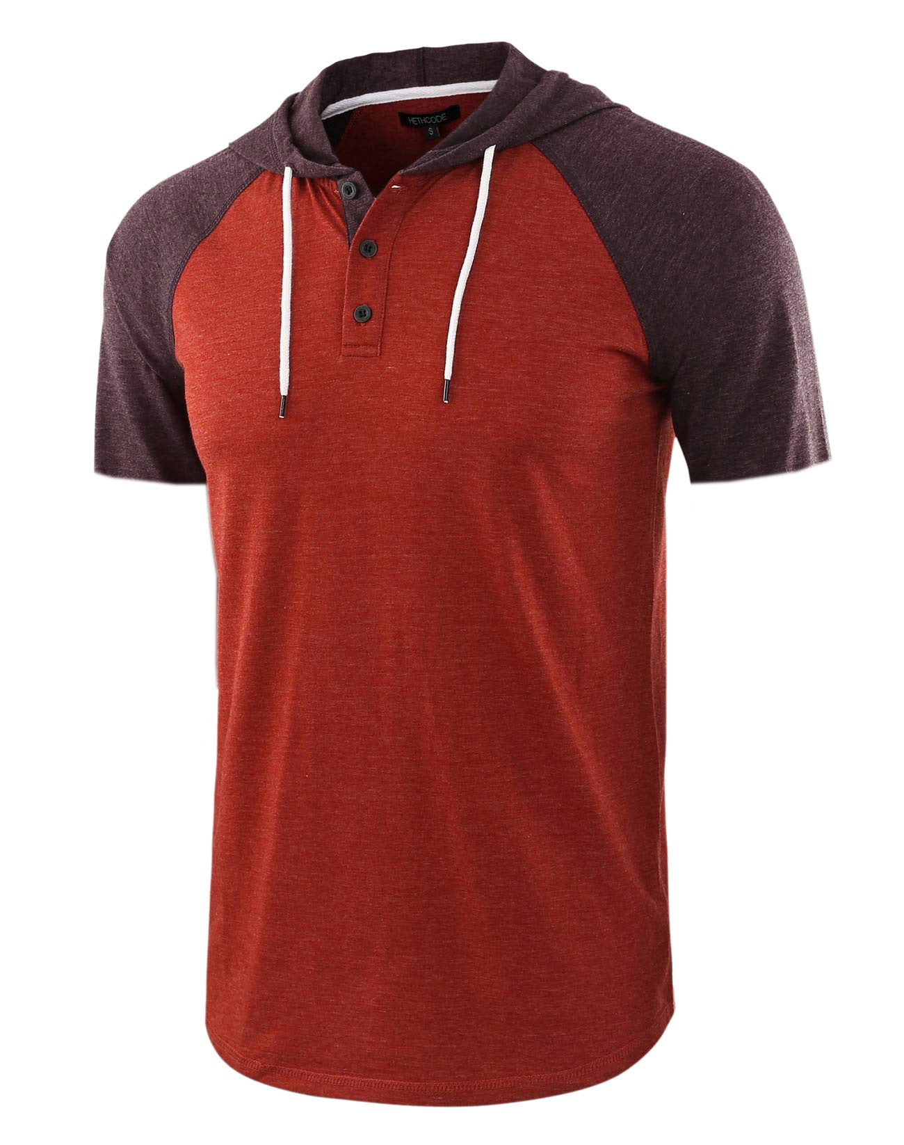 Men's T-shirt Men's T-shirt Men's short-sleeved hooded T-shirt