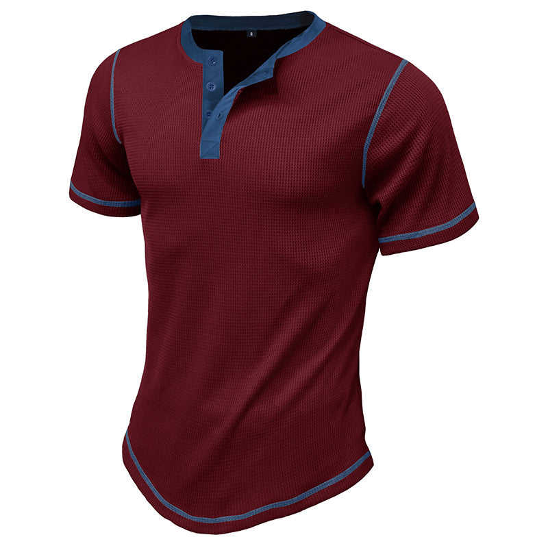 Men's Summer Short Sleeve Men's Retro T-shirt Tops