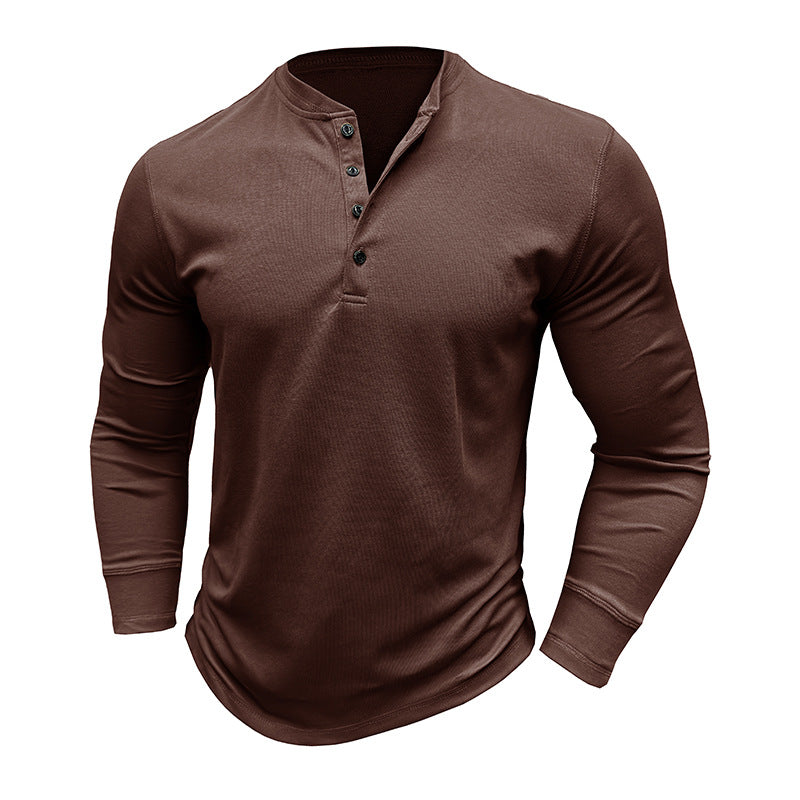 Men's long-sleeved T-shirt Men's autumn base shirt top