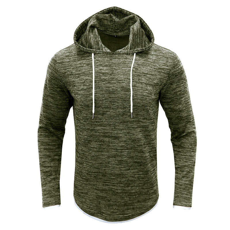 New long-sleeved hooded T-shirt tops men's sportswear men's T-shirts